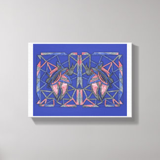 Lienzo Waves of Expression Abstract Canvas Art