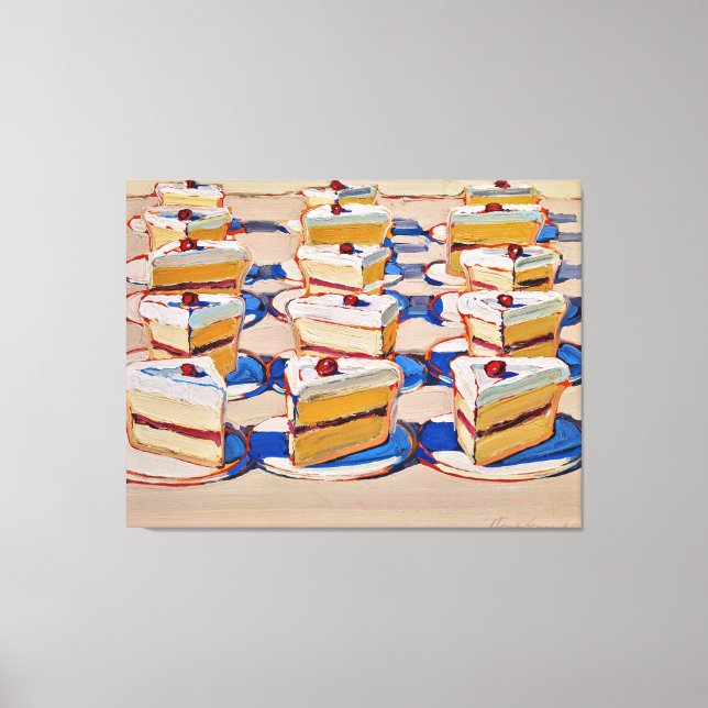 Lienzo wayne thiebaud (Anverso)