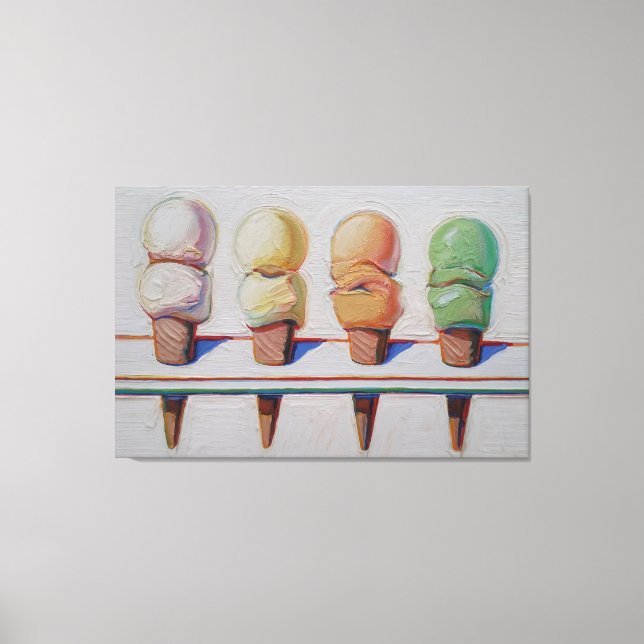 Lienzo wayne thiebaud (Anverso)