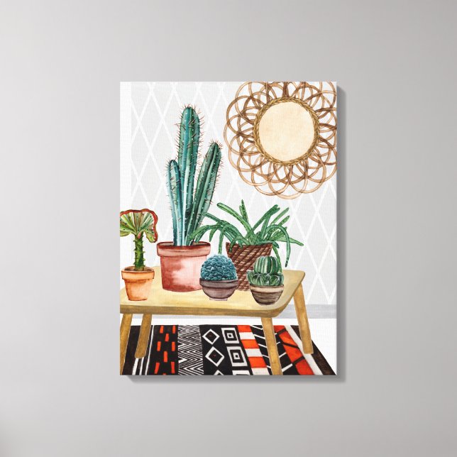 Lienzo Weavers del desierto IV (Anverso)