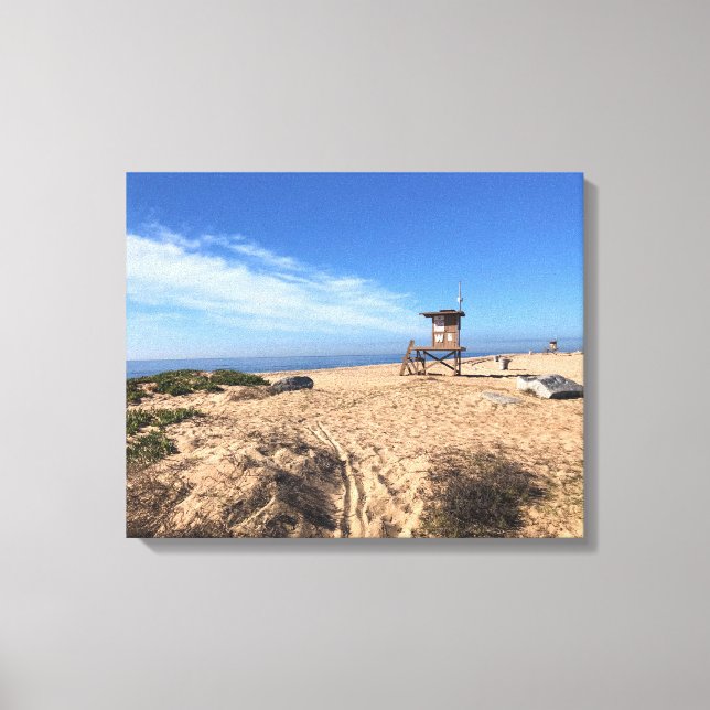Lienzo Wedge, Newport Beach, California (Anverso)