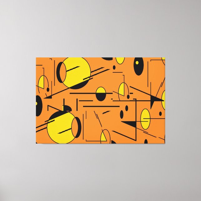 Lienzo Wedge of the Atomic Monster - Ken Gage MCM Art (Anverso)