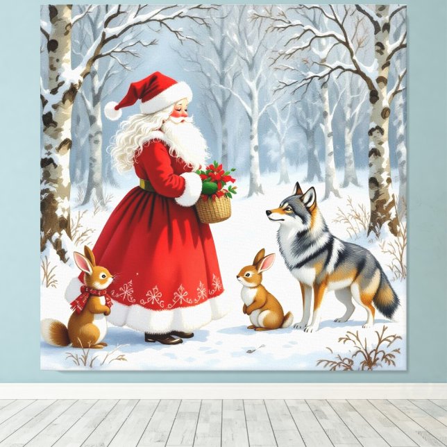 Lienzo „Weihnachtliche Harmonie“ (Insitu (piso de madera))