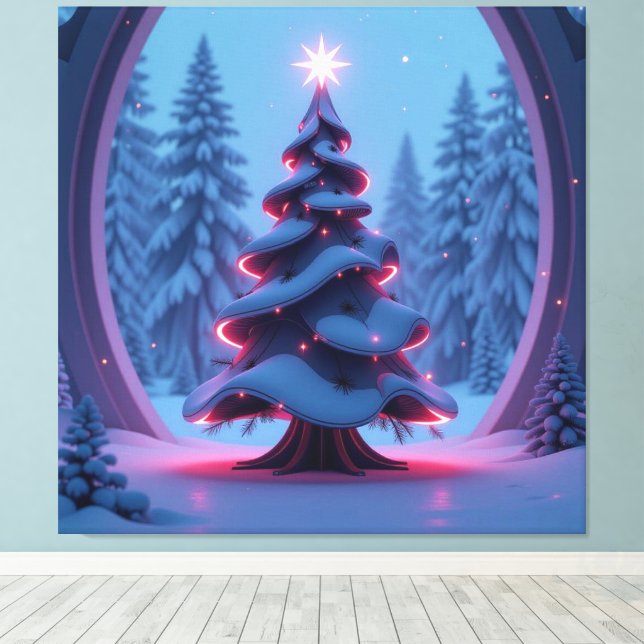 Lienzo „Weihnachtliche Harmonie“ (Insitu (piso de madera))