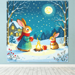 Lienzo „Weihnachtliche Harmonie“