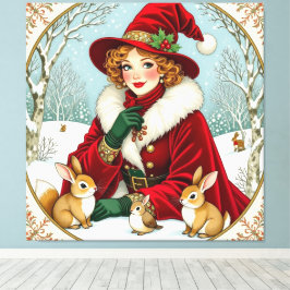 Lienzo „Weihnachtliche Harmonie“