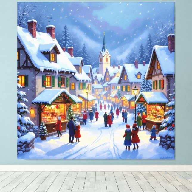 Lienzo „Weihnachtliche Harmonie“ (Insitu (piso de madera))