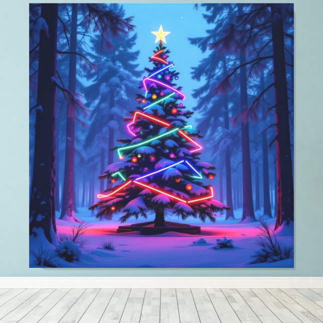 Lienzo „Weihnachtliche Harmonie“ (Insitu (piso de madera))