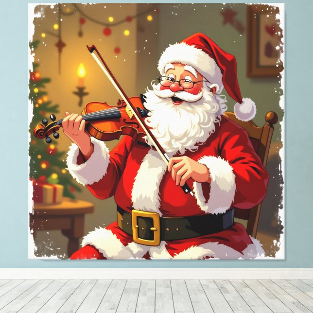 Lienzo „Weihnachtliche Harmonie“ (Insitu (piso de madera))