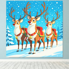 Lienzo „Weihnachtliche Harmonie“