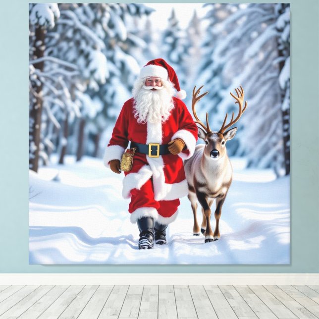 Lienzo „Weihnachtliche Harmonie“ (Insitu (piso de madera))