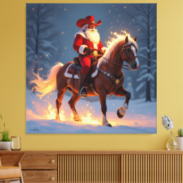 Lienzo „Weihnachtliche Harmonie“