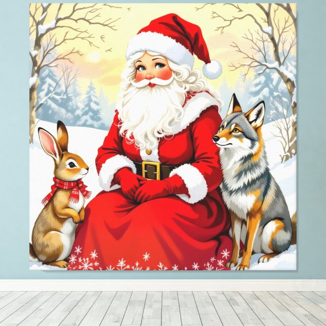 Lienzo „Weihnachtliche Harmonie“ (Insitu (piso de madera))