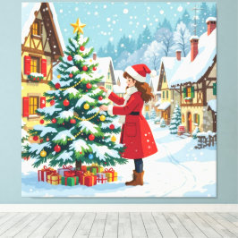 Lienzo „Weihnachtliche Harmonie“