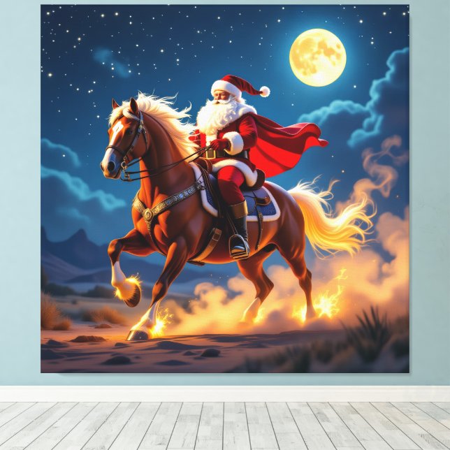 Lienzo „Weihnachtliche Harmonie“ (Insitu (piso de madera))