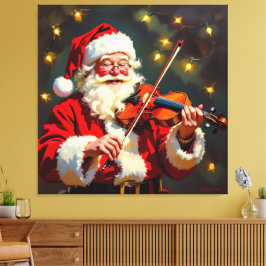 Lienzo „Weihnachtliche Harmonie“