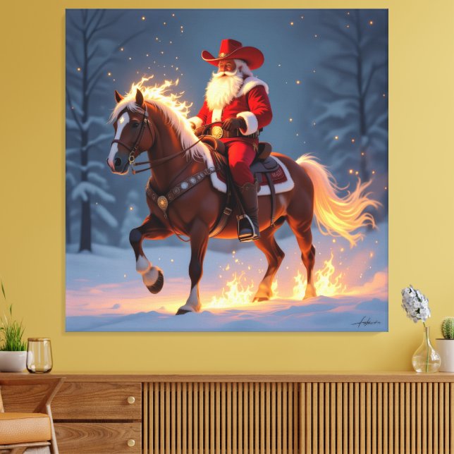 Lienzo „Weihnachtliche Harmonie“ (Insitu (Sala de estar))