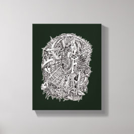 Lienzo Weirdhead por Brian Benson