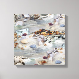 Lienzo Welcome to the Seaside