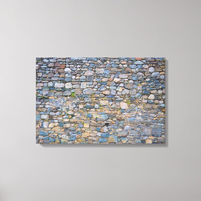 Lienzo WELSH CASTLE WALL 16x24 (Anverso)