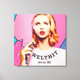 Lienzo WELTHIT, blond Ladies  - Pop Art Serie