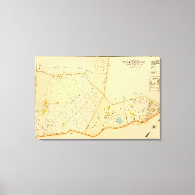 Lienzo West Roxbury, Massachusetts 4 (Anverso)
