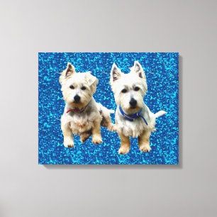 Lienzo Westies Wall Canvas
