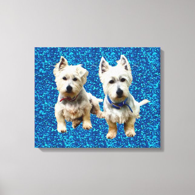 Lienzo Westies Wall Canvas (Anverso)