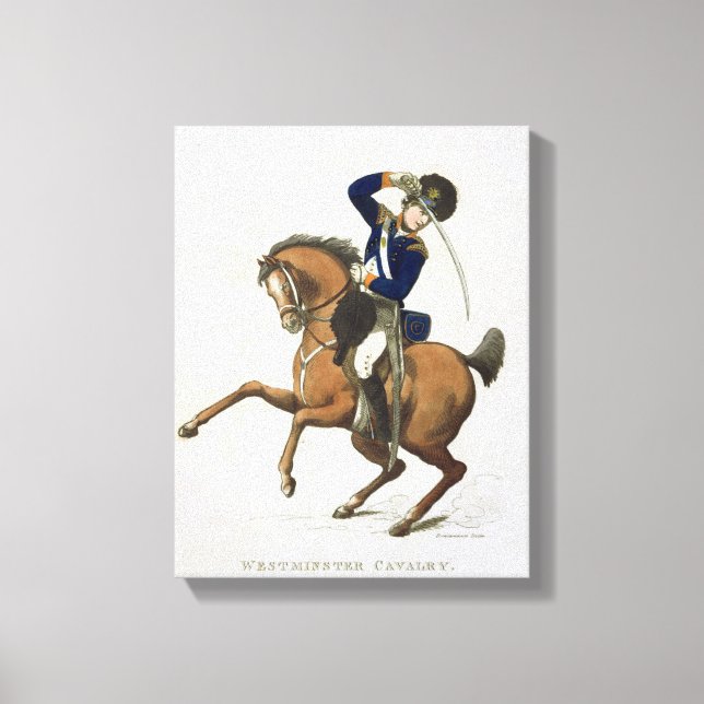 Lienzo Westminster Cavalry Volunteer, plato 4 de 'Leal (Anverso)