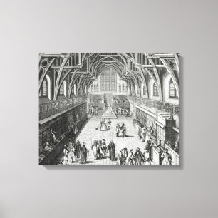 Lienzo Westminster Hall, el primer día de término