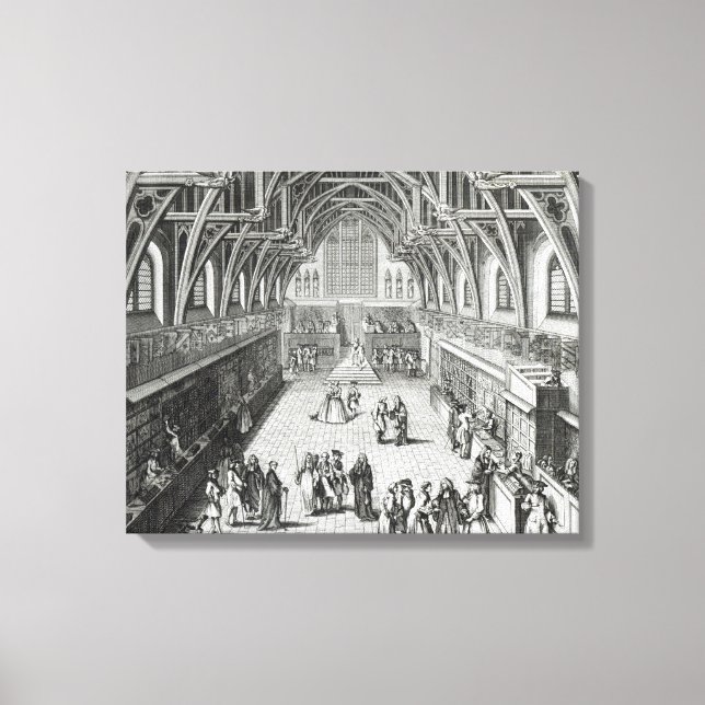 Lienzo Westminster Hall, primer día de mandato (Anverso)