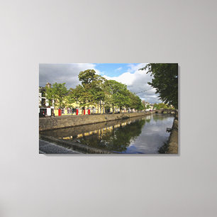 Lienzo Westport, Irlanda. La ciudad atlántica de