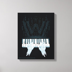 Lienzo Westworld   Manos Android En El Piano Jugador