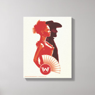 Lienzo Westworld | Retrato de plantilla de Maeve y Hector
