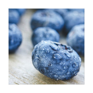 Lienzo Wet Blueberry