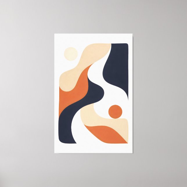 Lienzo Where the Line Softens (Anverso)