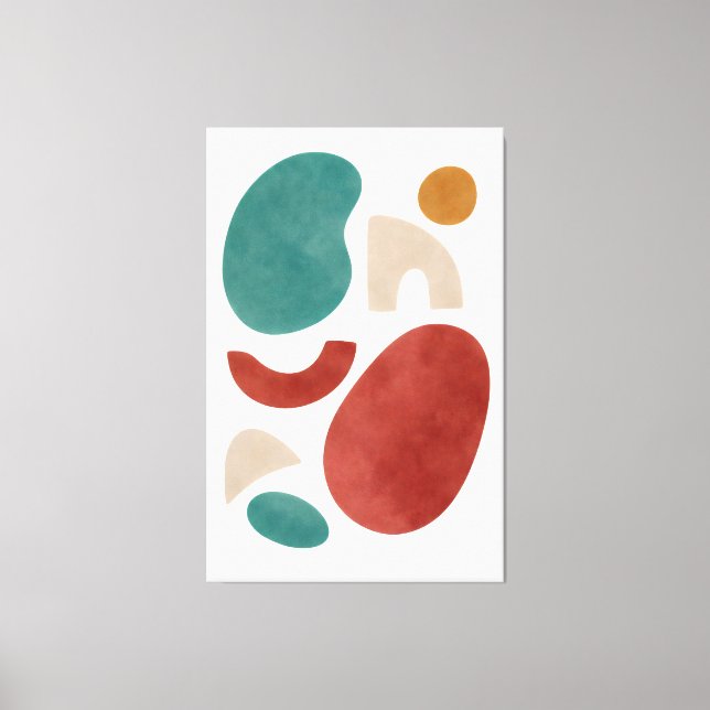 Lienzo Where the Shapes Rest (Anverso)