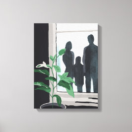 Lienzo Where We Grew I – Family and Growth