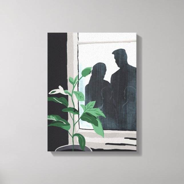 Lienzo Where We Grew III – Family and Growth (Anverso)