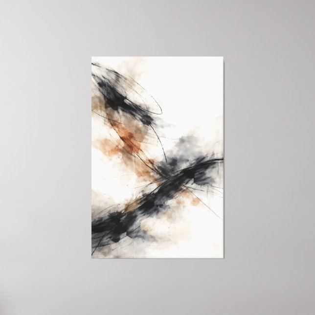 Lienzo Where Weight Becomes Distance (Anverso)