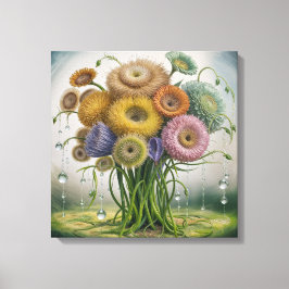 Lienzo Whimsical Garden Blooms