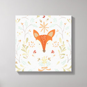 Lienzo Whimsical Woodland Fox