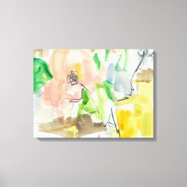Lienzo Whimsy in the Garden II (Anverso)