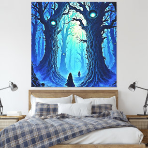 Lienzo Whispering Woods Dark Fantasy