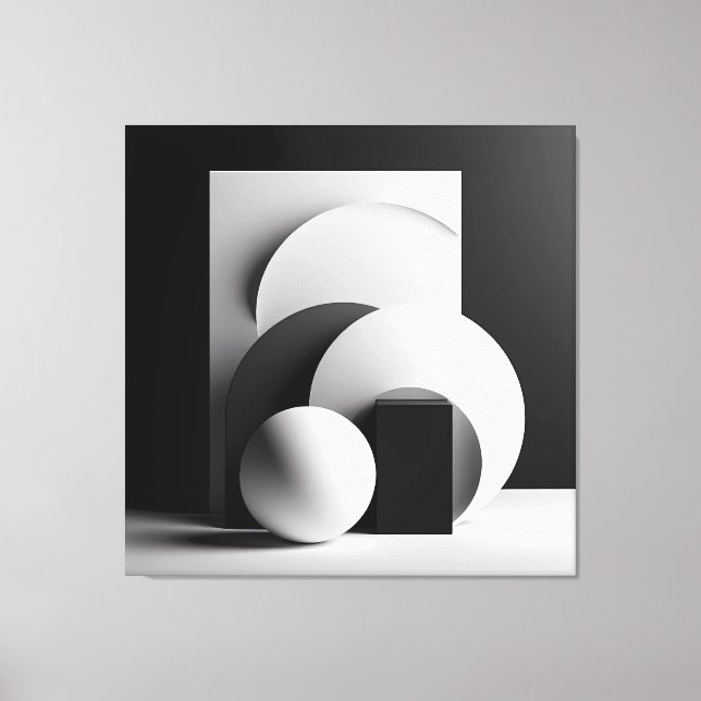 Lienzo Whispers of Circular Light (Anverso)