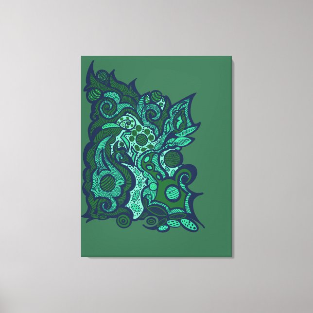 Lienzo Whispers of Nature (Anverso)