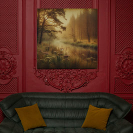 Lienzo Whispers of the Willow River – Canvas Art