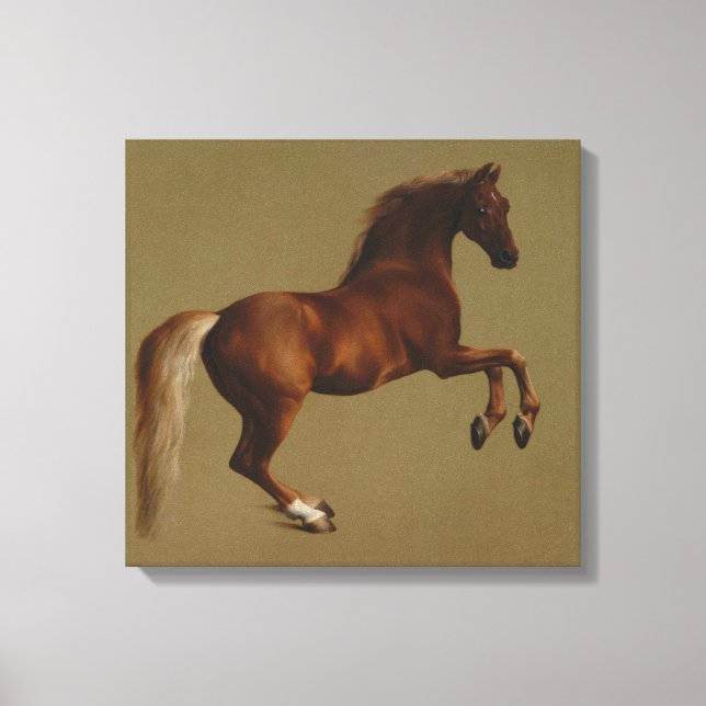 Lienzo Whistlejacket the Horse (de George Stubbs) (Anverso)