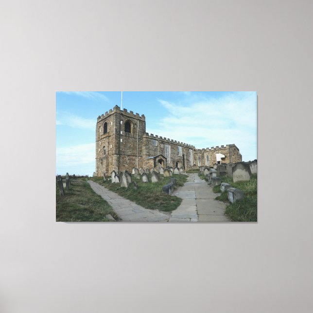 Lienzo Whitby de la Iglesia de Santa María (Anverso)