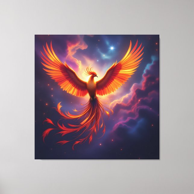 Lienzo Wiedergeburt des Phönix   (Anverso)